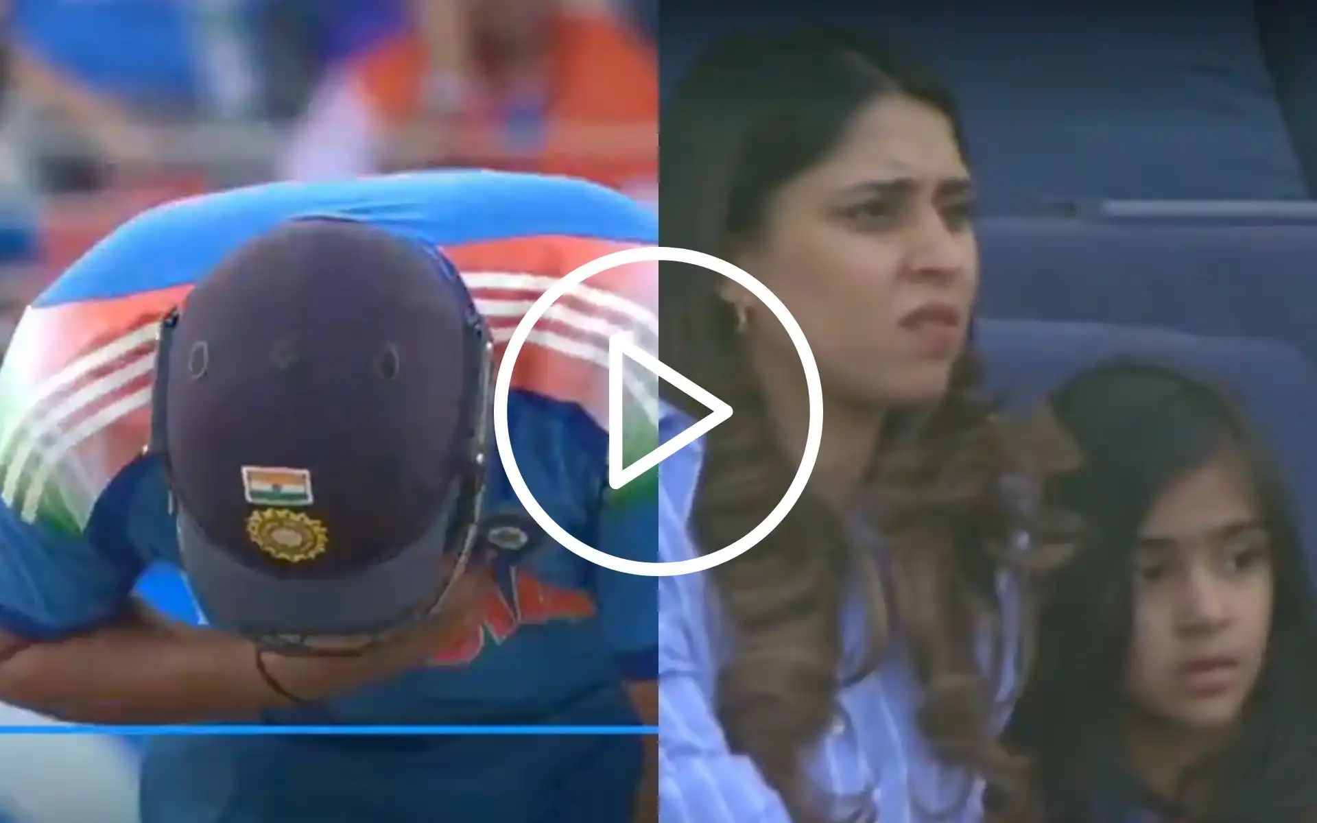 [Watch] Ritika Sajdeh, Samaira Scared Of Rohit Sharma As India Captain Suffers Abdominal Pain